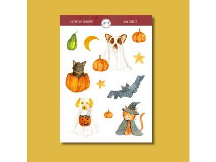 Samolepky - Halloween